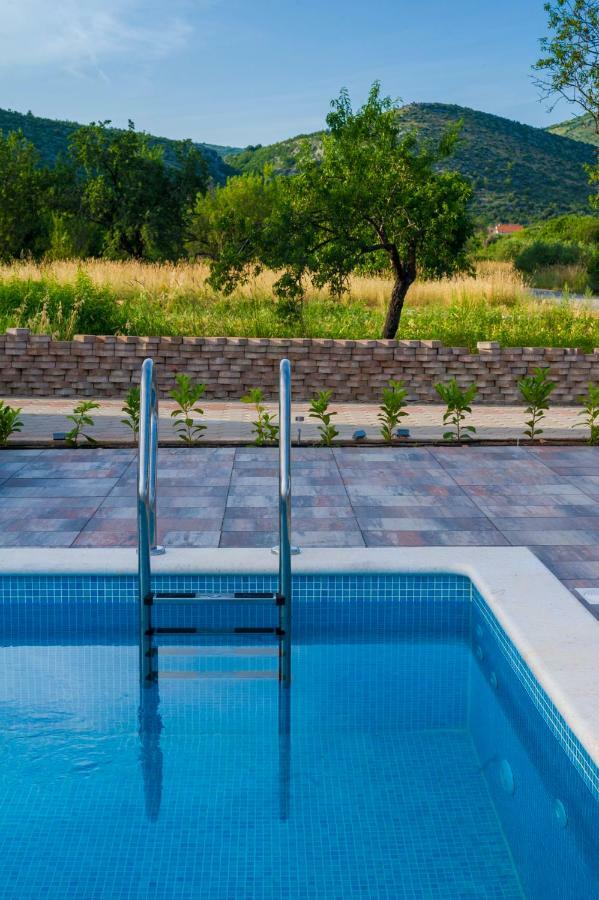 Central Dalmatian Pool&Grill House Gustirna Extérieur photo